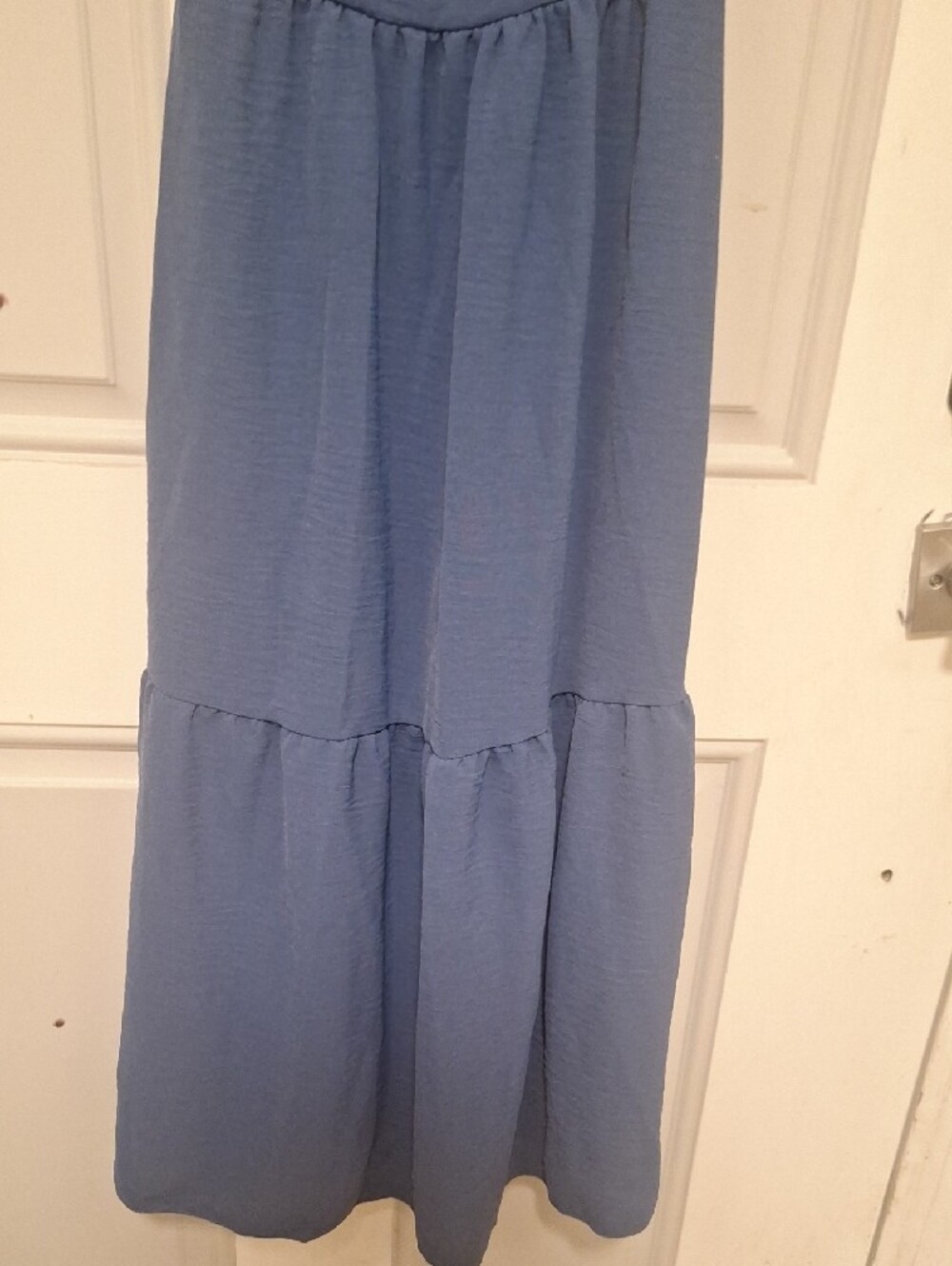 See You Monday Blue Tie-Shoulder Maxi Dress - Picture 4 of 5